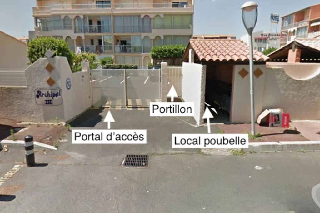 Archipel Iii, T2 Mezzanine, Parking, Piscine, Wifi Agde